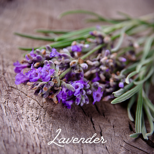 LAVENDER - CLEAR QUARTZ - ESSENTIAL OIL CANDLE