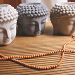 Load image into Gallery viewer, BUDDHA HEAD TRANQUILITY CANDLE
